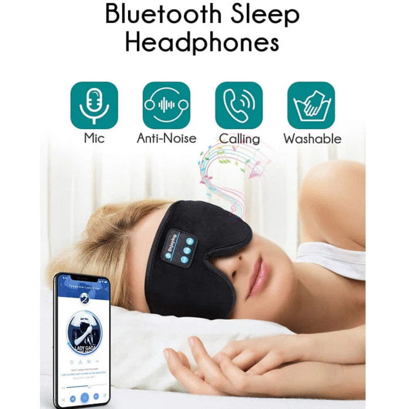 Music Blackout Sleep Eye Mask