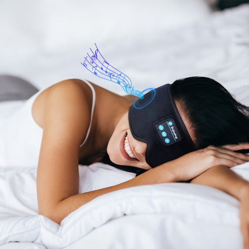 Music Blackout Sleep Eye Mask